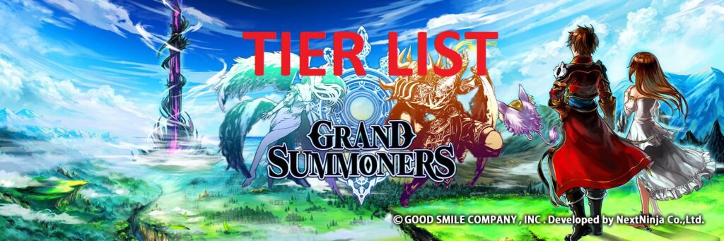 Grand-Summoners-Tier-List Atatcker Sub-Attacker Breaker Defender Healer Supporter