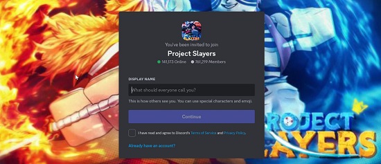 Project Slayers Trello Discord 2024 Game